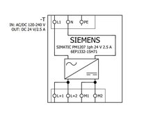 Siemens 6EP1332-1SH71 — dimension drawing