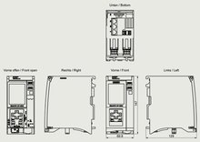 Siemens 6ES7515-2TN03-0AB0 — dimension drawing