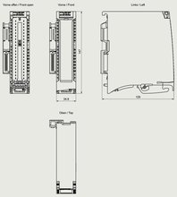 Siemens 6ES7552-1AA00-0AB0 — dimension drawing