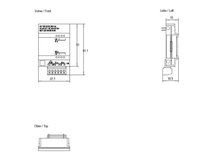 Siemens 6ES7223-3AD30-0XB0 — dimension drawing