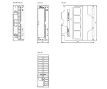 Siemens 6ES7350-1AH03-0AE0 — dimension drawing