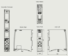 Siemens 6ES7511-1TL03-0AB0 — dimension drawing
