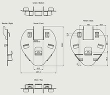 Siemens 6AV6574-1AF04-4AA0 — dimension drawing