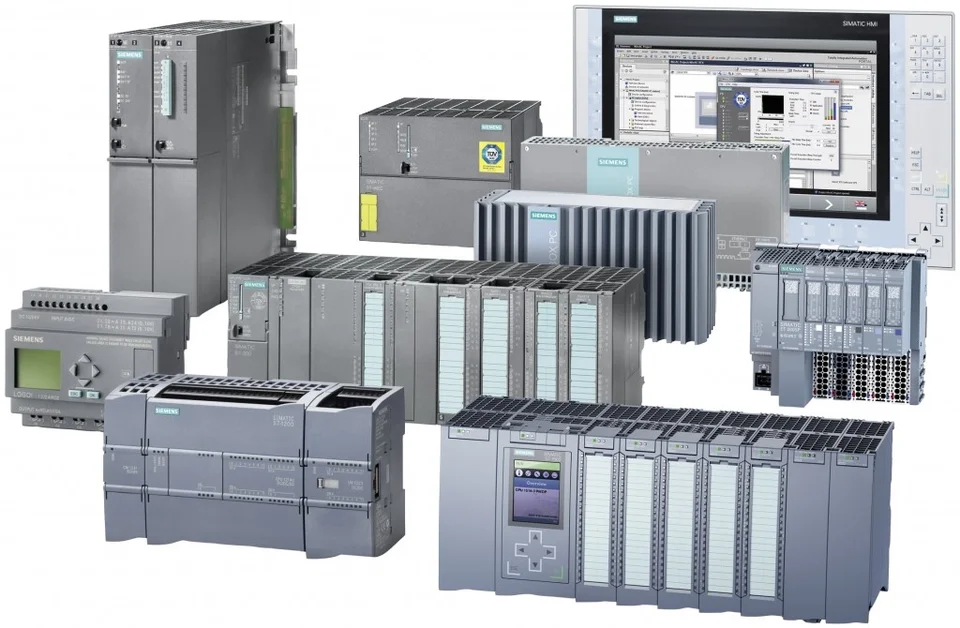 Siemens PLC controllers and I/O modules
