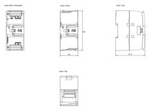 Siemens 6ES7231-5ND32-0XB0 — dimension drawing