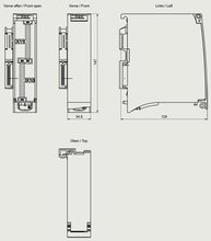 Siemens 6ES7522-1BP50-0AA0 — dimension drawing