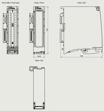 Siemens 6ES7531-7NF00-0AB0 — dimension drawing