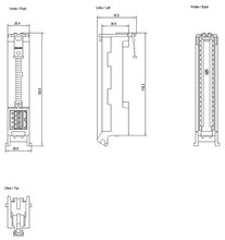 Siemens 6ES7921-5CH20-0AA0 — dimension drawing