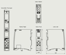 Siemens 6ES7511-1AL03-0AB0 — dimension drawing