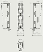Siemens 6ES7592-1AM00-0XB0 — dimension drawing