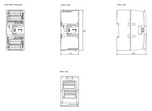 Siemens 6ES7231-5QF32-0XB0 — dimension drawing