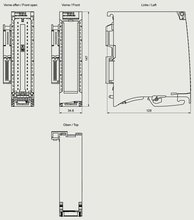 Siemens 6ES7522-5FF00-0AB0 — dimension drawing