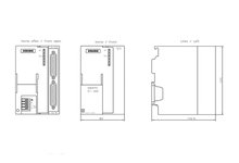 Siemens 6ES7361-3CA01-0AA0 — dimension drawing