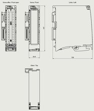 Siemens 6ES7532-8TF00-0AB0 — dimension drawing