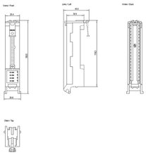 Siemens 6ES7921-5CK20-0AA0 — dimension drawing