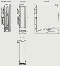 Siemens 6ES7532-5ND00-0AB0 — dimension drawing