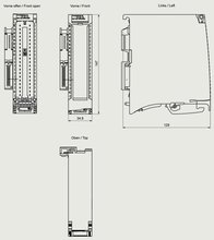 Siemens 6ES7522-1BF00-0AB0 — dimension drawing