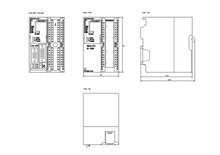 Siemens 6ES7313-6BG04-0AB0 — dimension drawing