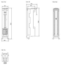 Siemens 6ES7921-5CB20-0AA0 — dimension drawing