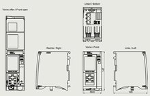 Siemens 6ES7515-2AN03-0AB0 — dimension drawing