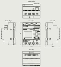 Siemens 6ED1052-1MD08-0BA2 — dimension drawing