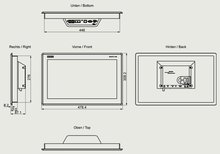 Siemens 6AV2128-3UB40-0AX0 — dimension drawing