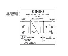 Siemens 6EP1333-4BA00 — dimension drawing