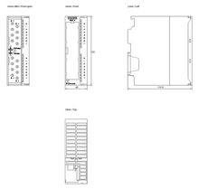 Siemens 6ES7374-2XH01-0AA0 — dimension drawing