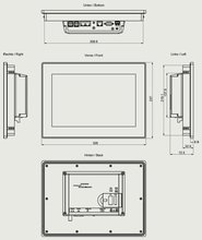 Siemens 6AV2128-3MB36-0AX1 — dimension drawing